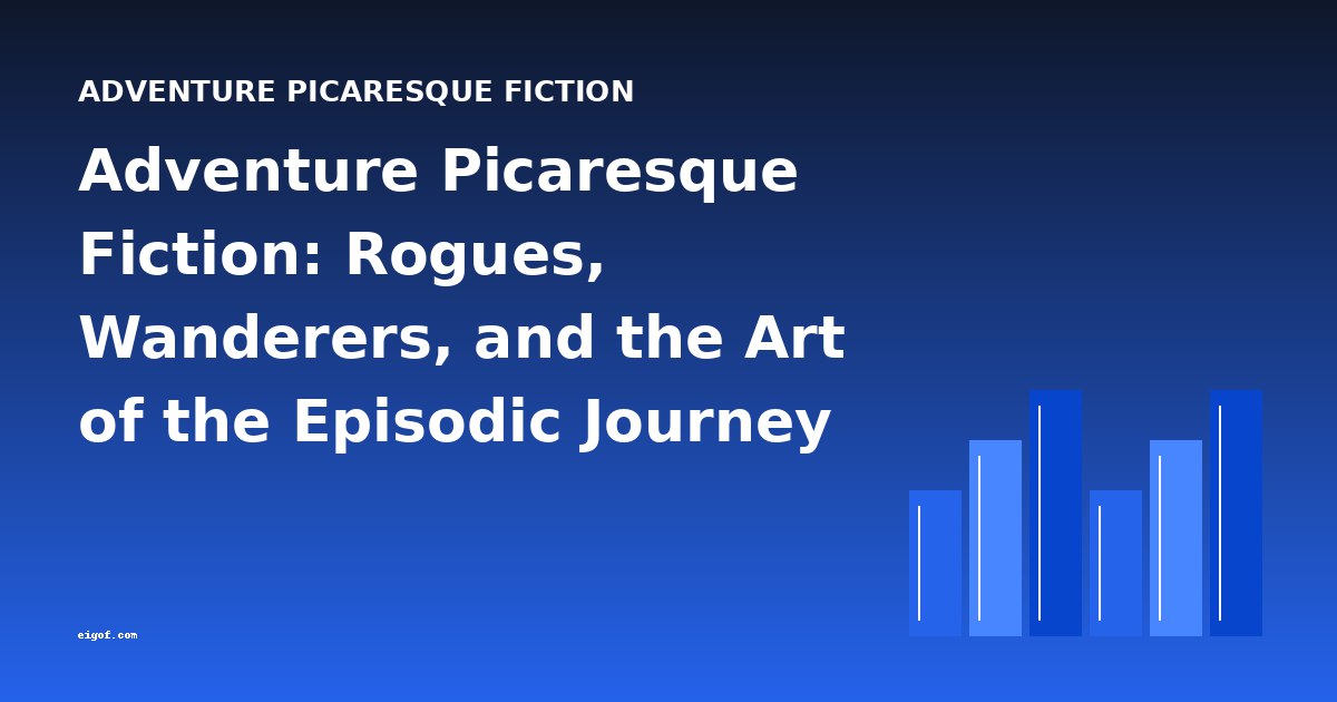 Adventure Picaresque Fiction: Rogues, Wanderers, and the Art of the Episodic Journey